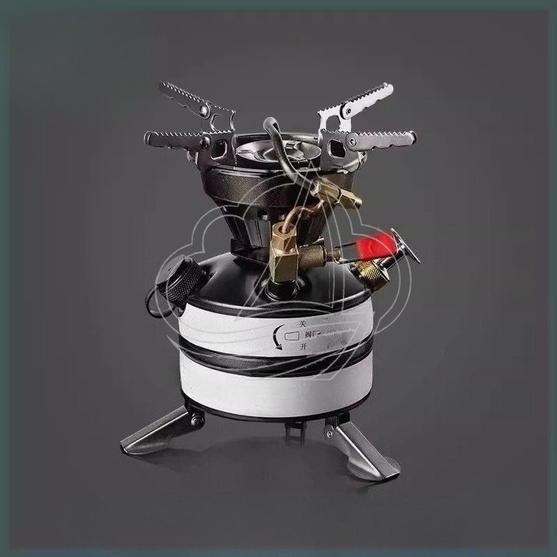 Cooking Outdoor Camping - オールインワンポータブルキャンプストーブキット、多燃料バーナー、屋外ピクニック調理用