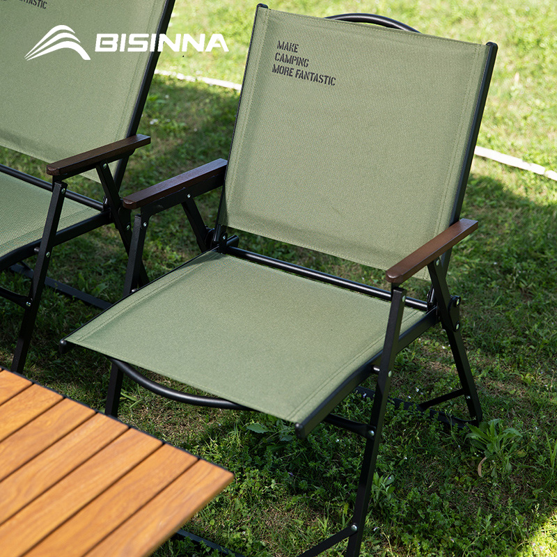 Outdoor Camping Loveseat - BISINNA-ピクニック,ハイキング,キャンプ,ピクニック用の折りたたみ椅子