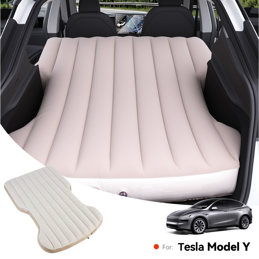 Inflatable Mattress - テスラ モデルY ジュニパー 2021-2025 自動車用エアマットレス 自動膨張式マットレス