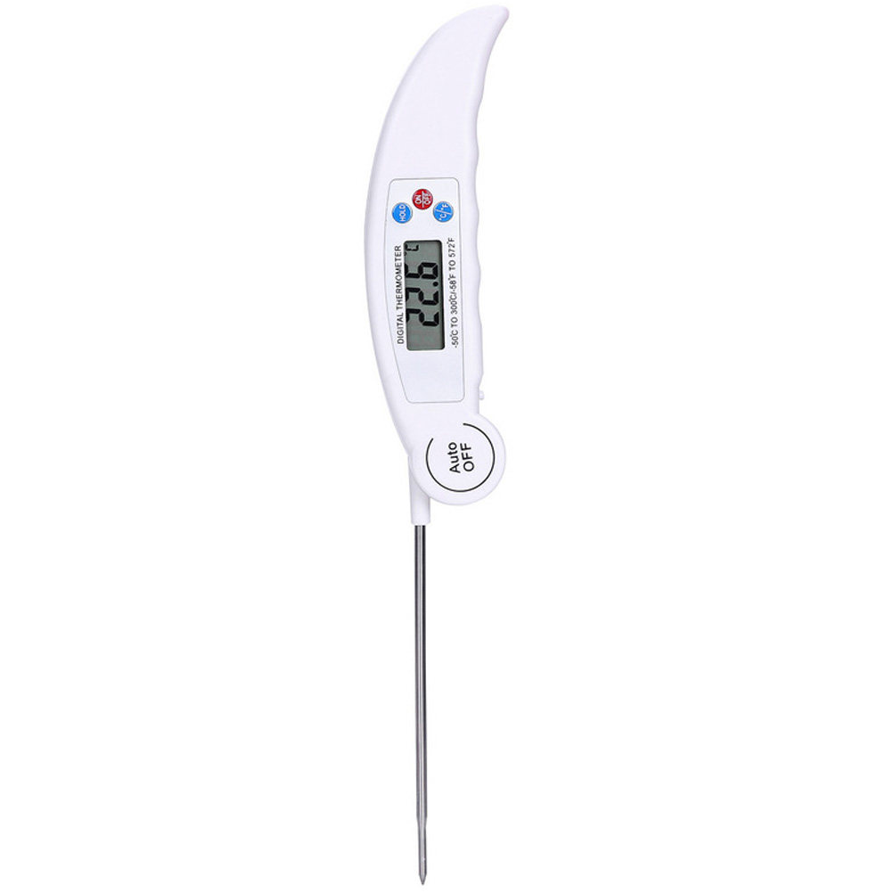 Cooking Outdoor Camping - 折りたたみ式デジタルキッチン温度計バーベキュー肉用温度計食品温度測定器グリル、ベーキング、料理、キャンプ、アウトドア用