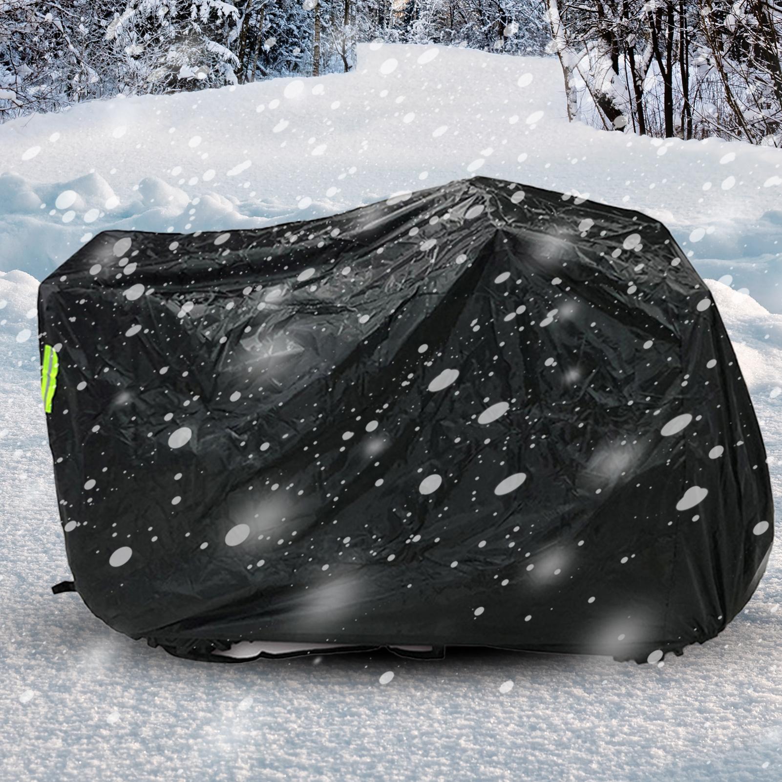 Camping Quad - ATV カバー オックスフォード布防水カーアクセサリー 4 輪クワッド保護カバー屋外ガレージキャンプ旅行冒険用