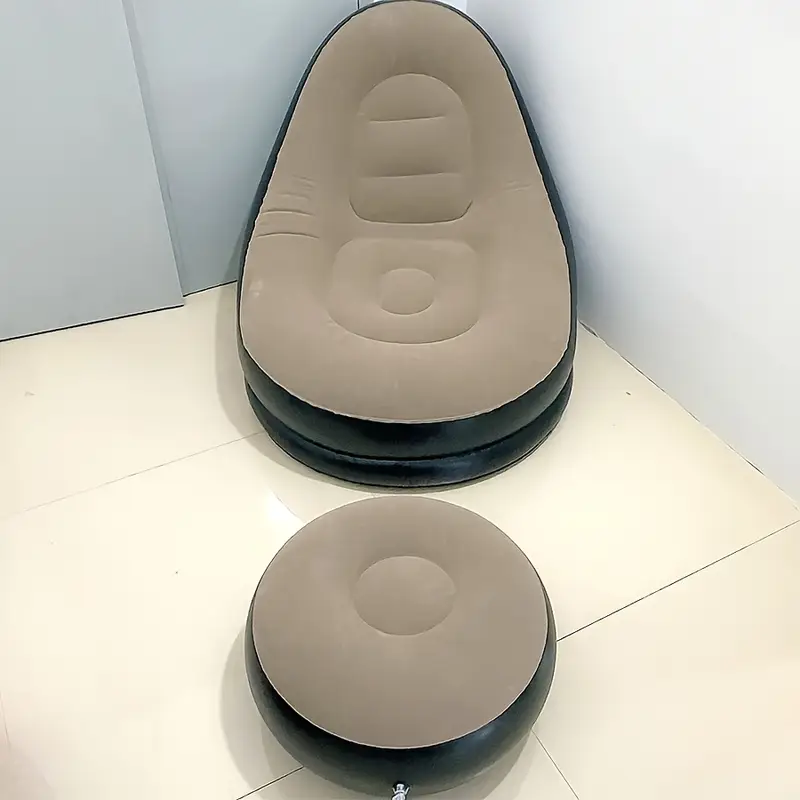 2個セット 怠惰なソファ インフレータブルチェア 折りたたみ - Inflatable Mattress のレビューと価格
