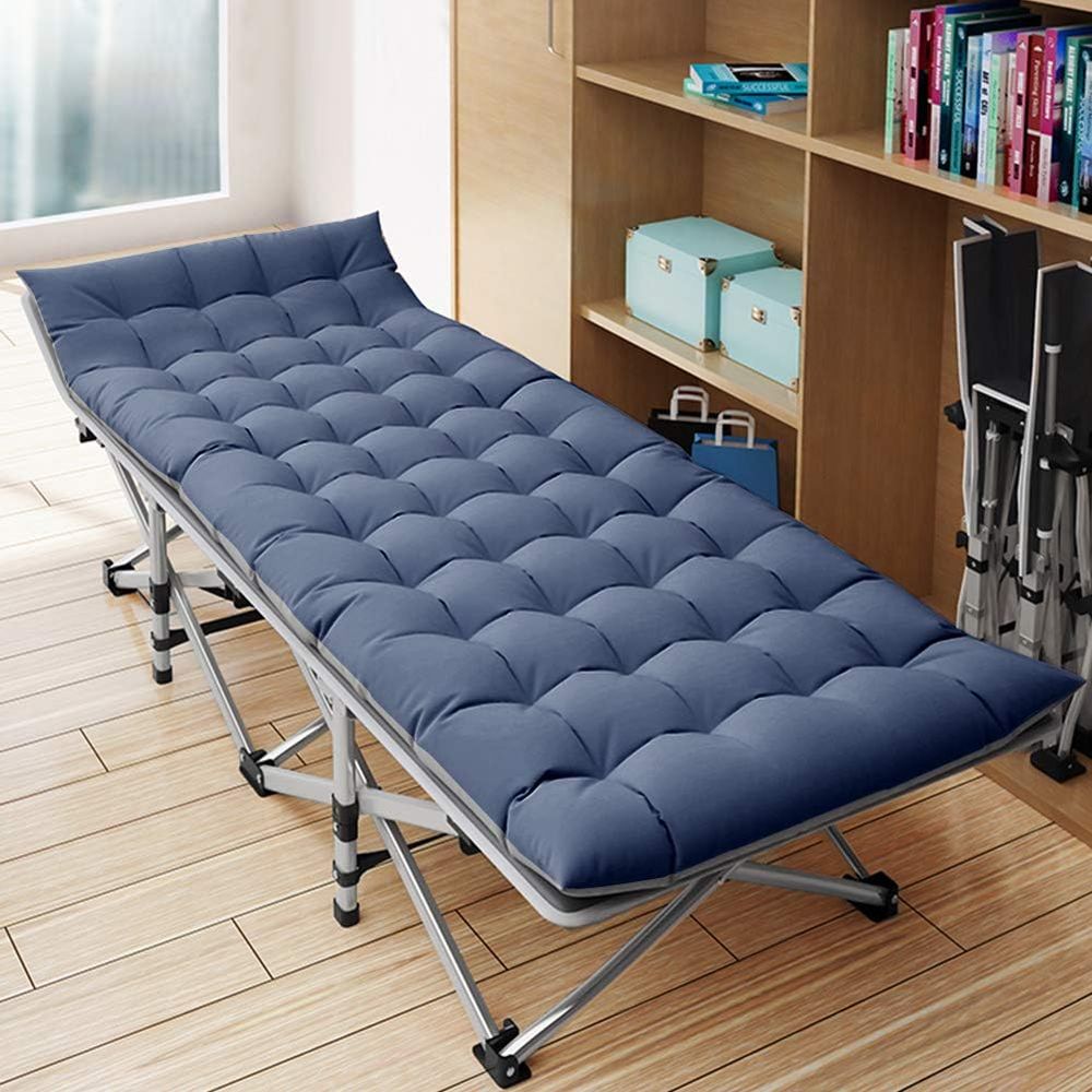 折りたたみ式キャンプ用コット（大人用）、マット付きポータブル - Outdoor Camping Cot のレビューと価格