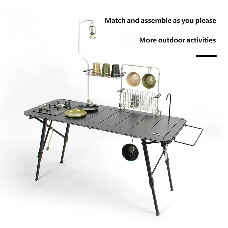 ポータブルアルミ合金 Igt テーブル屋外キャンプ折りたたみ - Cooking Outdoor Camping のレビューと価格