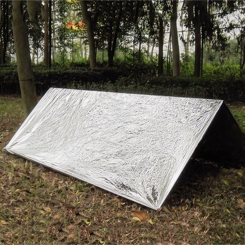 4 個の緊急ブランケット屋外サバイバル応急処置軍事救助キット - First Aid Kit Camping のレビューと価格