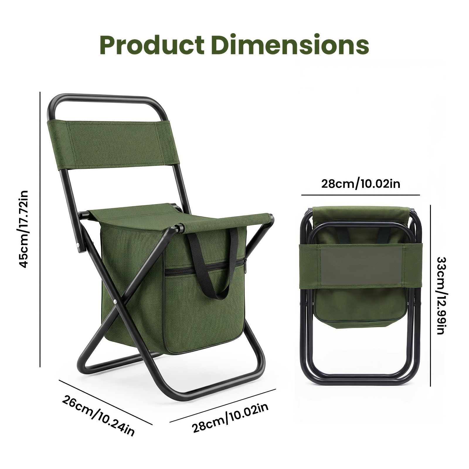 2 in 1 キャンプチェア 大型バッグ付き 軽量折りたたみ - Outdoor Camping Loveseat のレビューと価格