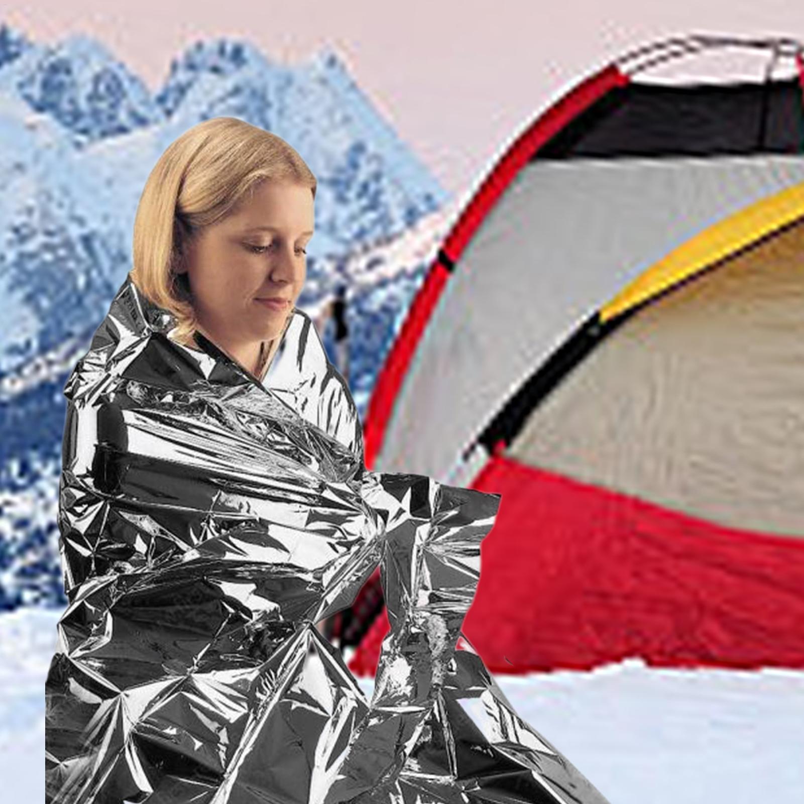 緊急用保温ブランケット、屋外サバイバル救急キット、レスキュー - First Aid Kit Camping のレビューと価格