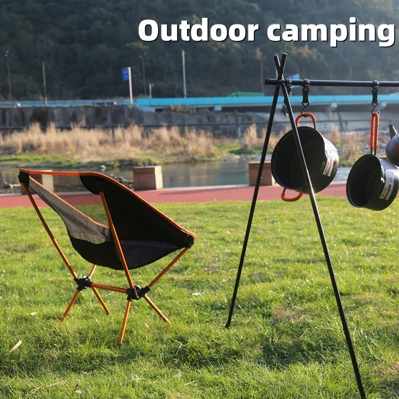 超軽量アルミ合金ムーンチェアキャンプ折りたたみポータブル背も - Outdoor Camping Loveseat のレビューと価格