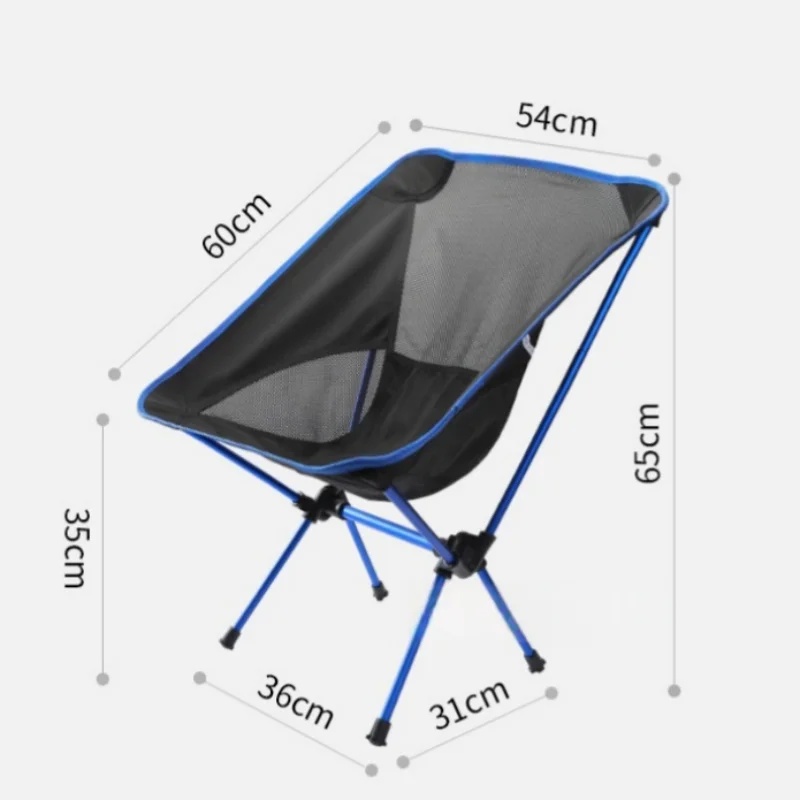超軽量アルミ合金ムーンチェアキャンプ折りたたみポータブル背も - Outdoor Camping Loveseat のレビューと価格