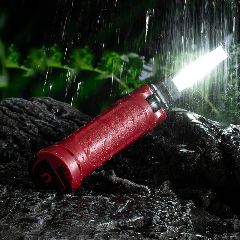 COB LED ワークライト充電式折りたたみ懐中電灯屋外キャ - Outdoor Camping Lamp のレビューと価格