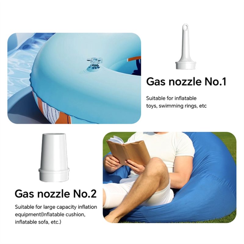 ABXF-キャンプ用インフレーターエアベッド吸引ポンプ エア - Inflatable Mattress のレビューと価格
