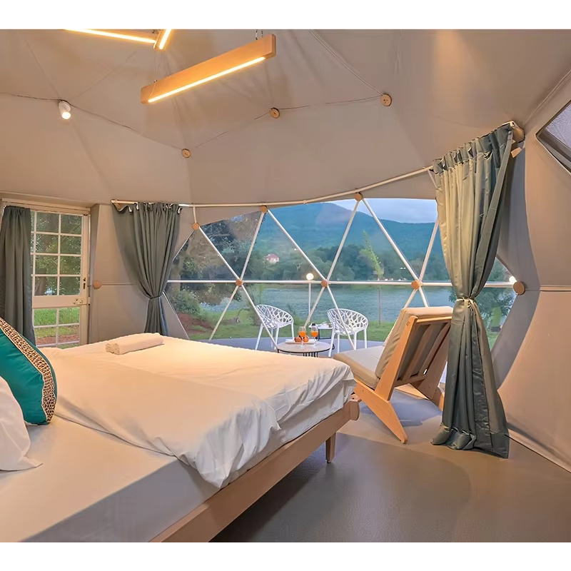 カスタムモダン屋外PVC/スチール製星空ルームキャンプ用四季 - Outdoor Camping Exhibition のレビューと価格