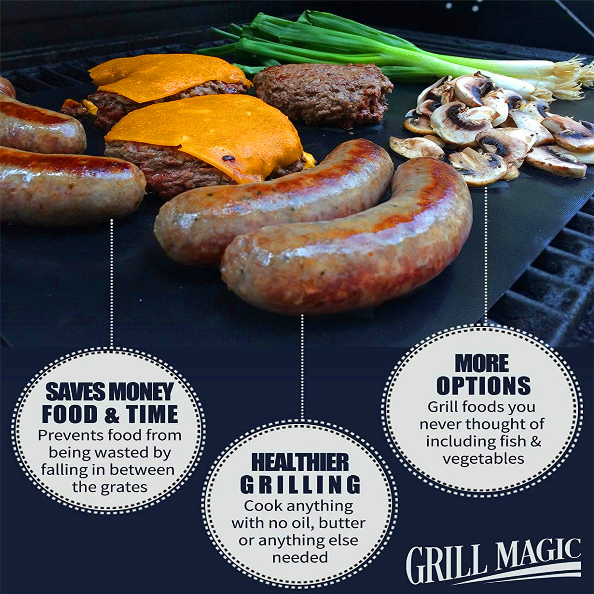 15/20個入りロールアップ式イージーケーンテフロンベーキン - Outdoor Camping Kitchen Setup のレビューと価格