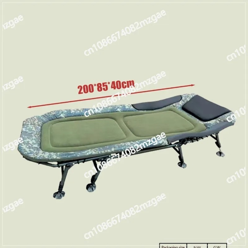 高さ調節可能な折りたたみ式キャンプベッド、特大オールテレイン - Outdoor Camping Cot のレビューと価格