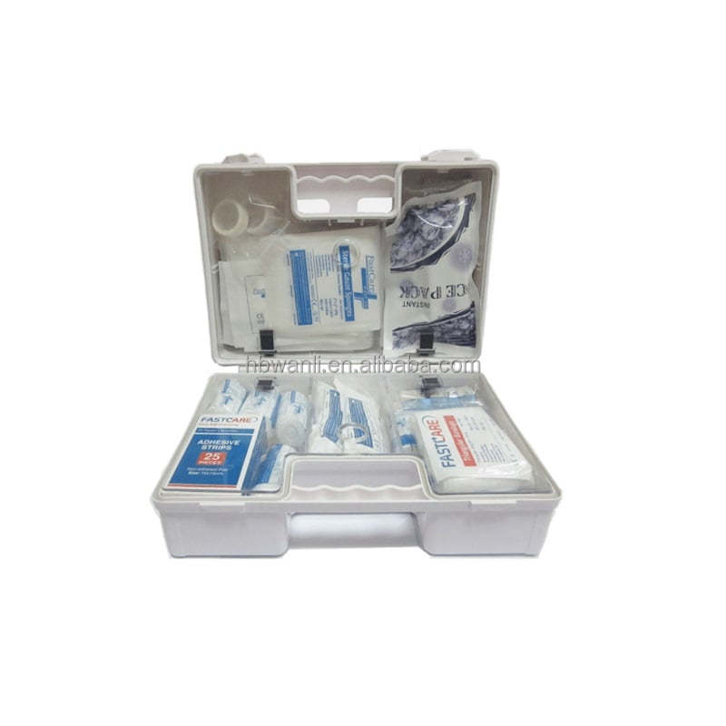 25人用救急キット、耐久性のある防水ハードケース、持ち運び用 - First Aid Kit Camping のレビューと価格