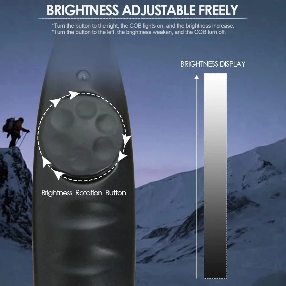 ポータブル COB LED ワークライト USB 充電式トー - Outdoor Camping Lamp のレビューと価格