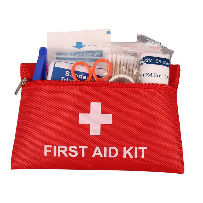 14点入り救急セット、トラウマキット、旅行、自宅、オフィス、 - First Aid Kit Camping のレビューと価格