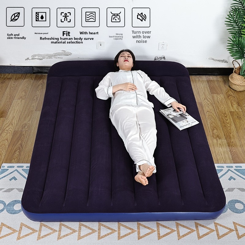 Tryhomy ダブルスリーピングエアベッドインフレータブル - Outdoor Camping Cot のレビューと価格