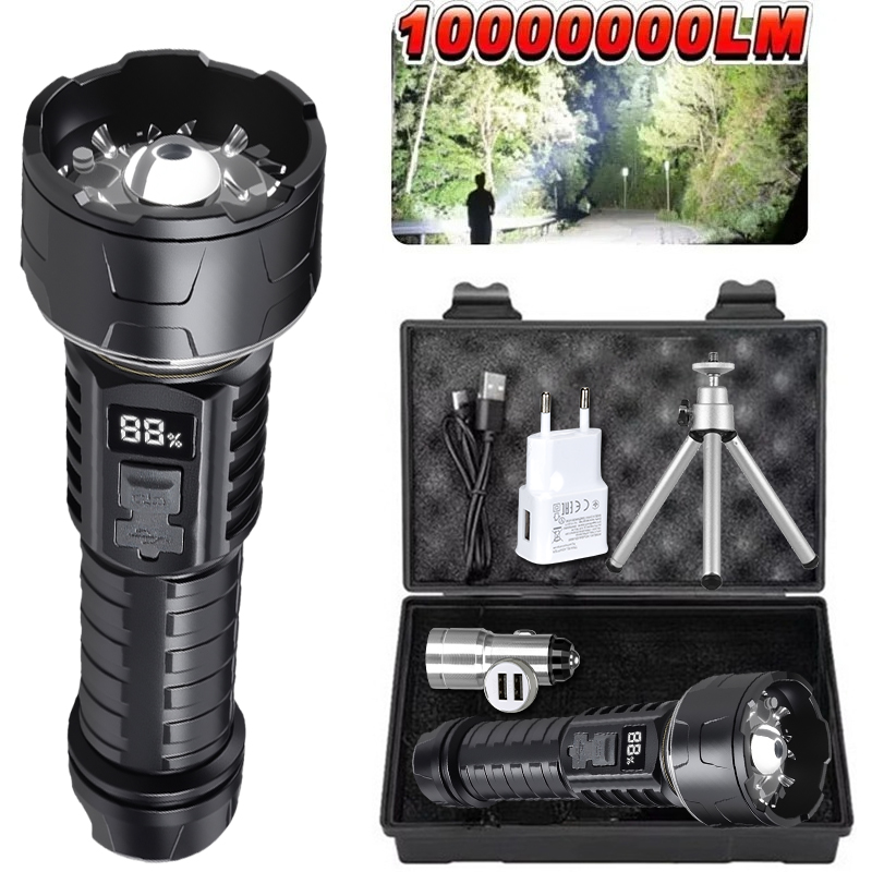 COB LED 懐中電灯充電式ランタン 7 コアキャンプトー - Outdoor Camping Lamp のレビューと価格