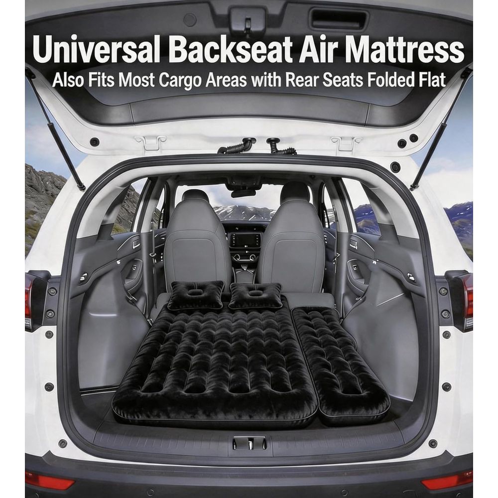 車用エアマットレス後部座席用 |   SUV後部座席用インフ - Inflatable Mattress のレビューと価格