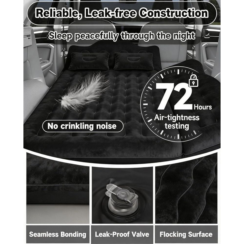 車用エアマットレス後部座席用 |   SUV後部座席用インフ - Inflatable Mattress のレビューと価格