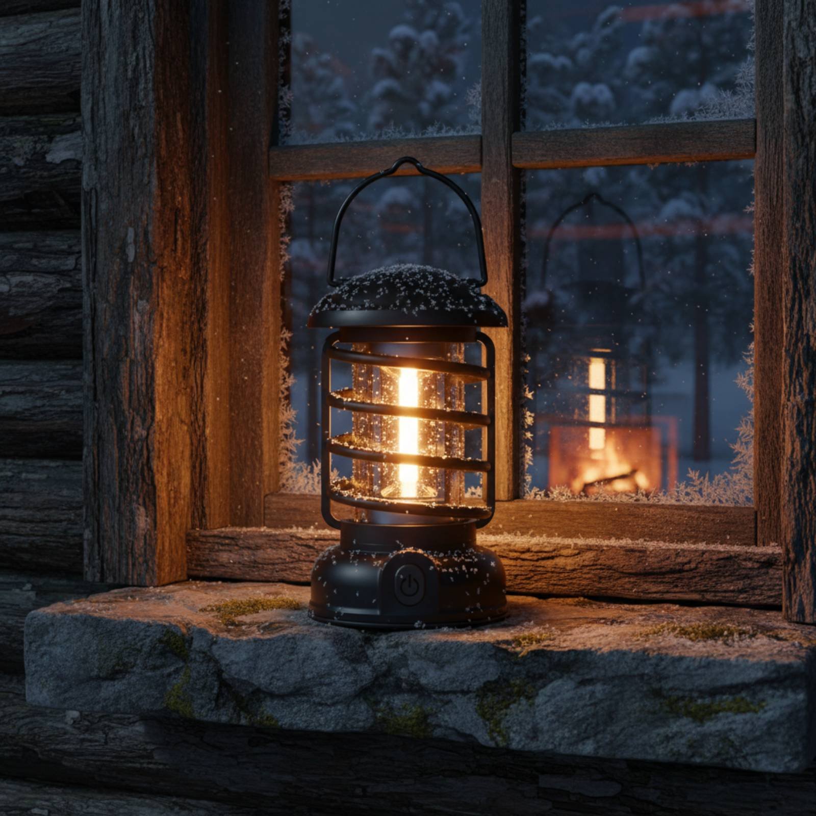 レトロキャンプランタン双方向電源ヴィンテージデザイン発光コン - Outdoor Camping Lamp のレビューと価格