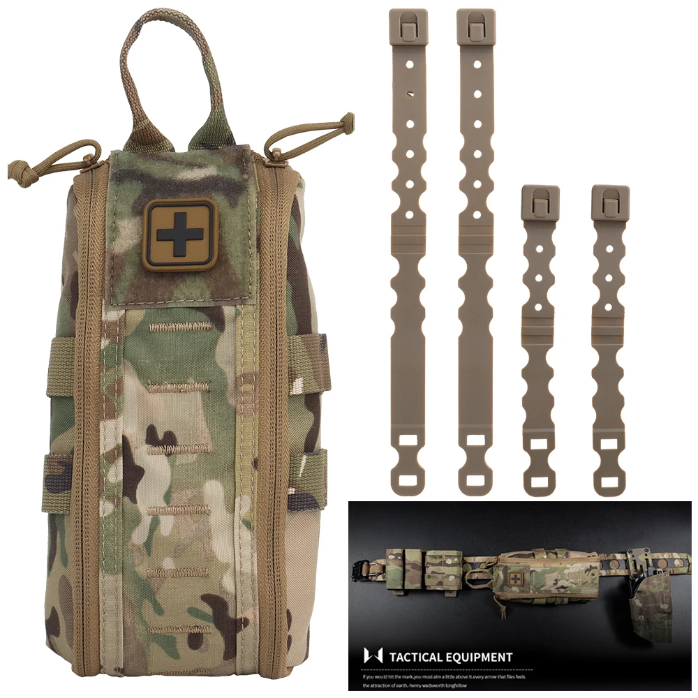 戦術的な応急処置キット,ベルトバッグ,ハンティングベスト,プ - First Aid Kit Camping のレビューと価格
