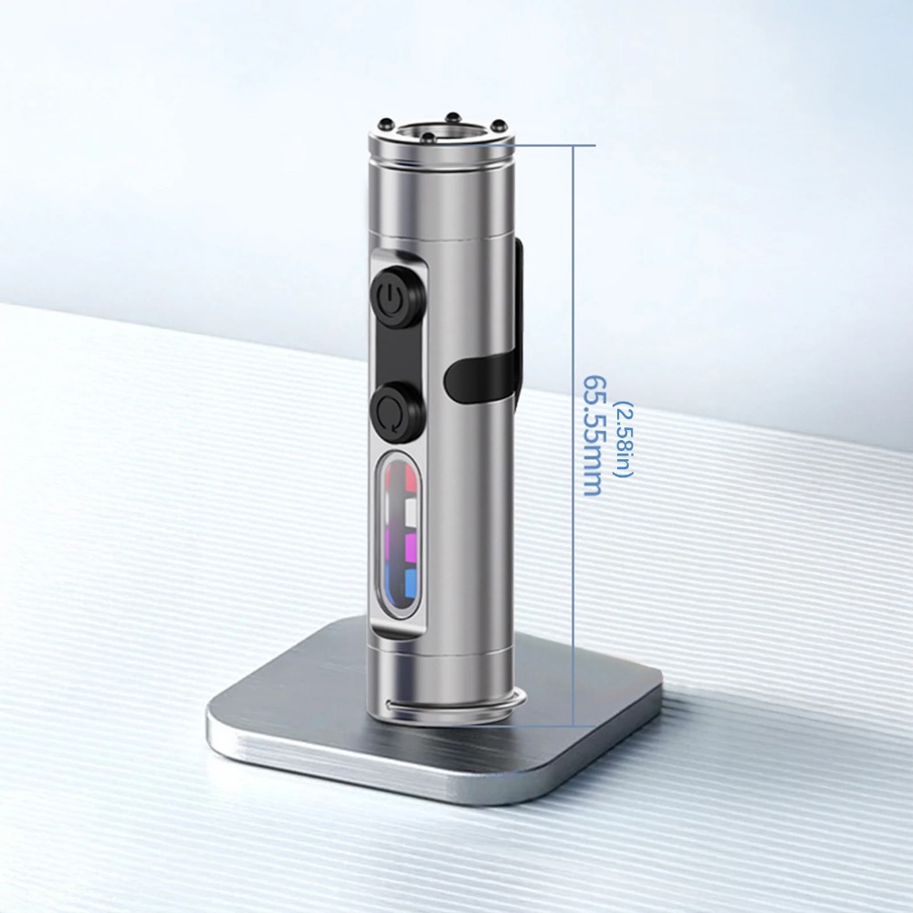 LED 懐中電灯ミニポータブル EDC トーチ Type-C - Outdoor Camping Lamp のレビューと価格