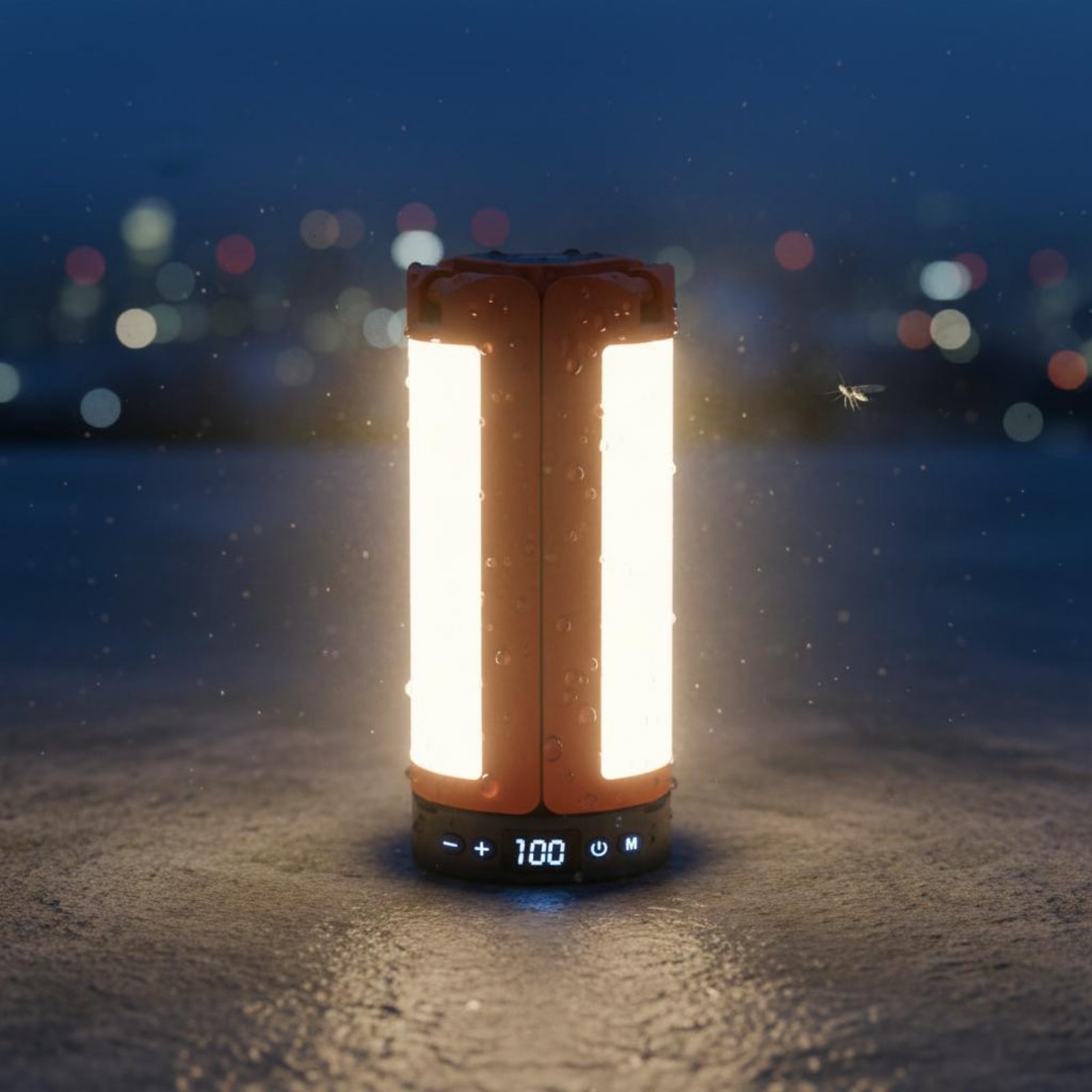 伸縮式テントランプ高さ調節可能ポータブルキャンプランプ折りた - Outdoor Camping Lamp のレビューと価格