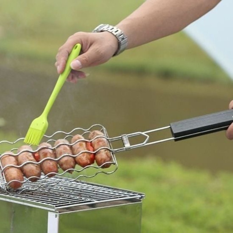 ポータブルキャンプBBQグリル コンパクト軽量 アウトドア旅 - Cooking Outdoor Camping のレビューと価格