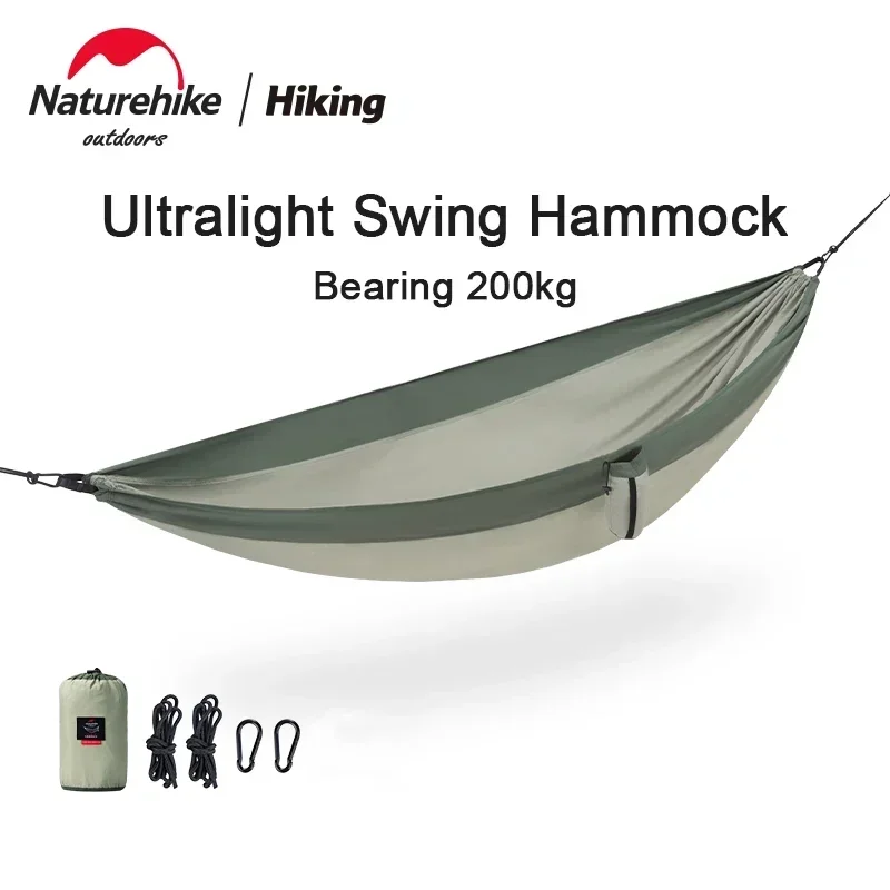 Naturehike スイングハンモック 1 2 人超軽量折 - Outdoor Camping Cot のレビューと価格