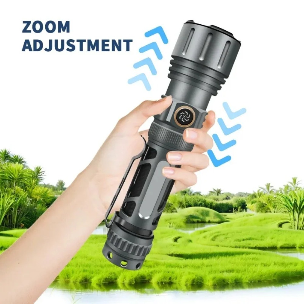 超高輝度懐中電灯ポータブル充電式 LED ランプ戦術的なキャ - Outdoor Camping Lamp のレビューと価格