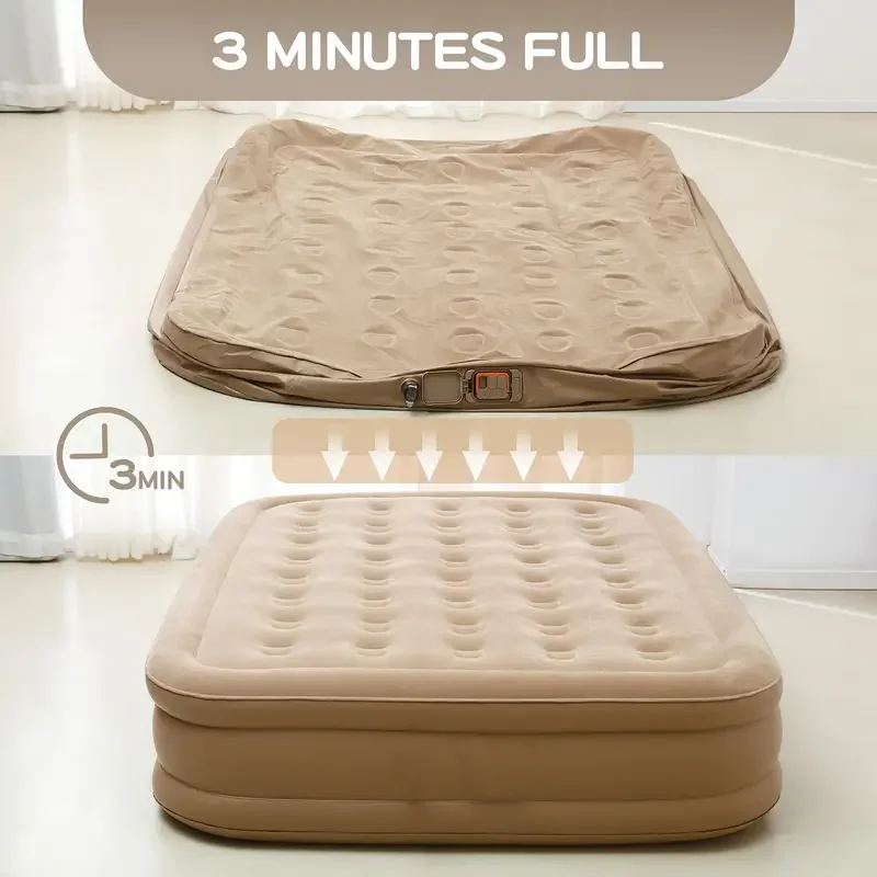 インテリアエアマットレス グランピングマット PVC インフ - Inflatable Mattress のレビューと価格