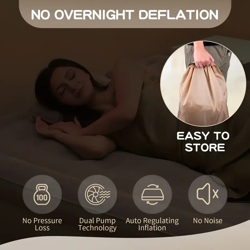 インテリアエアマットレス グランピングマット PVC インフ - Inflatable Mattress のレビューと価格