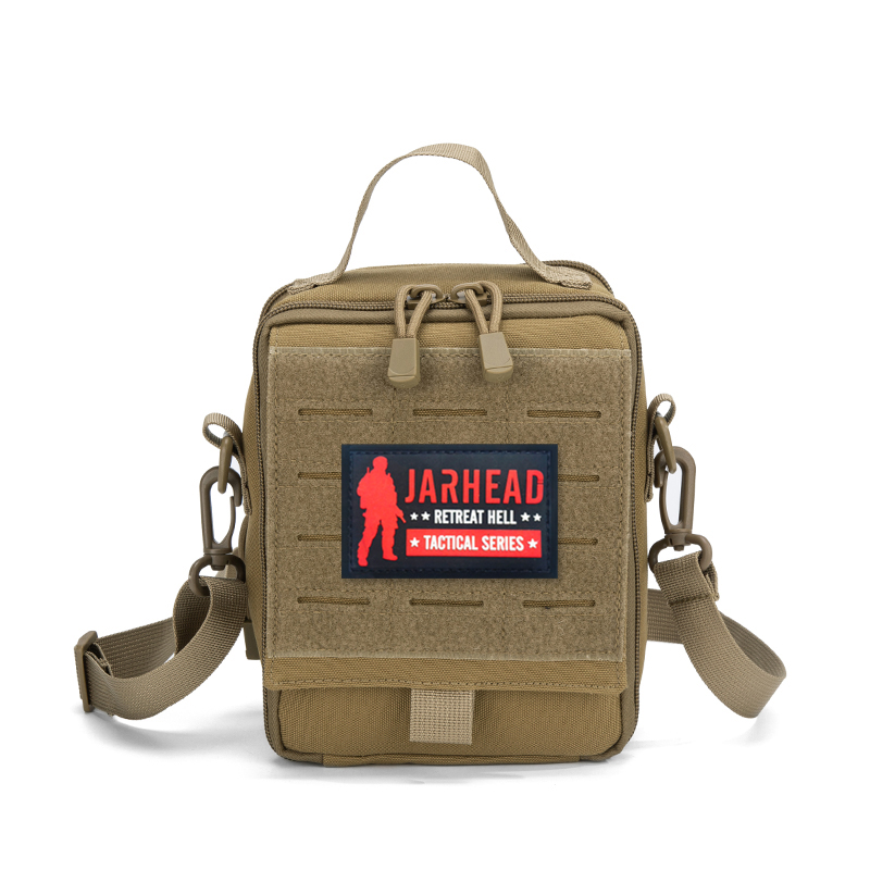 戦術的なMOLLE EDCクロスボディバッグ、日常使用、ハイ - First Aid Kit Camping のレビューと価格
