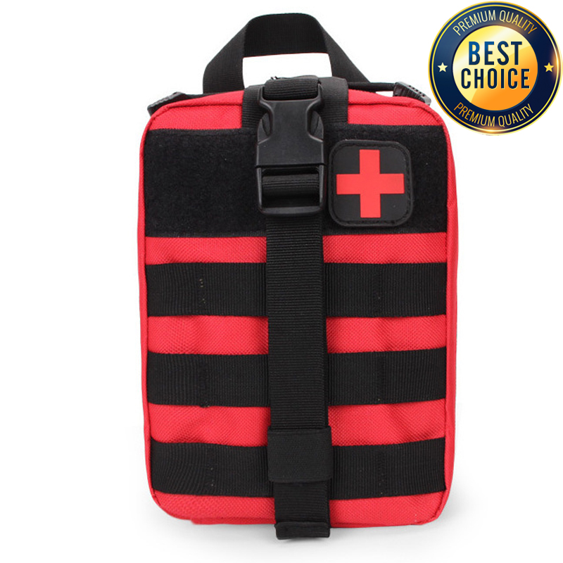 Molle 戦術応急処置キット医療バッグ緊急 SOS 屋外狩 - First Aid Kit Camping のレビューと価格