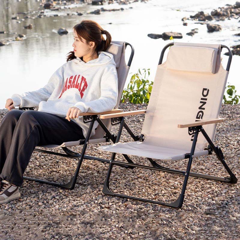 屋外折りたたみ椅子ポータブルキャンプリクライニングチェア角度 - Outdoor Camping Loveseat のレビューと価格