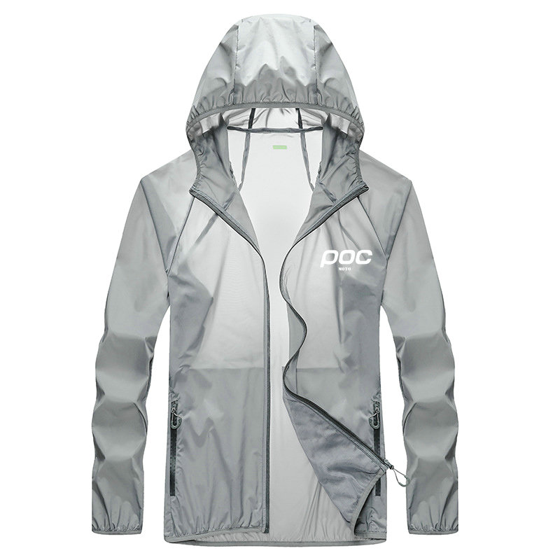 MOTO POC 速乾性日焼け防止服極薄日焼け止めジャケット - Camping Quad のレビューと価格