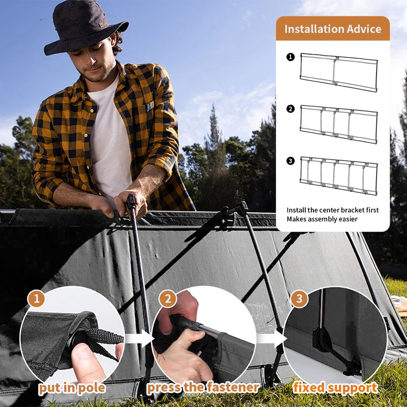 Naturehike XJC05 キャンプ折りたたみベッド超 - Outdoor Camping Cot のレビューと価格